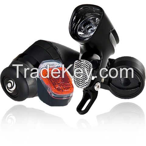 Light combination bike generator WHEELSWING VOLT LIGHT CD DUAL