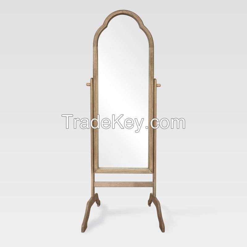 Full length standing lean dressing mirrors