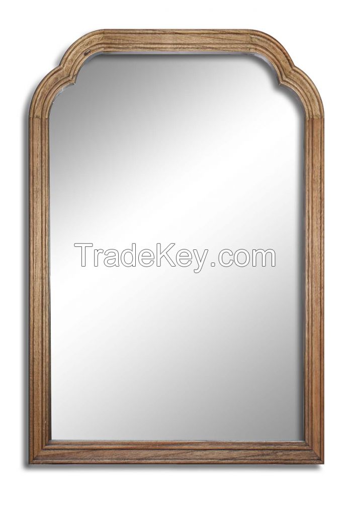 Wooden wall mirror decorative mirror