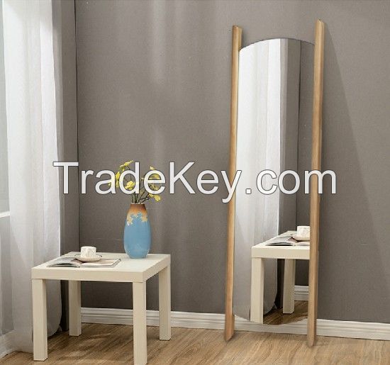 Full length lean standing dressing mirrors