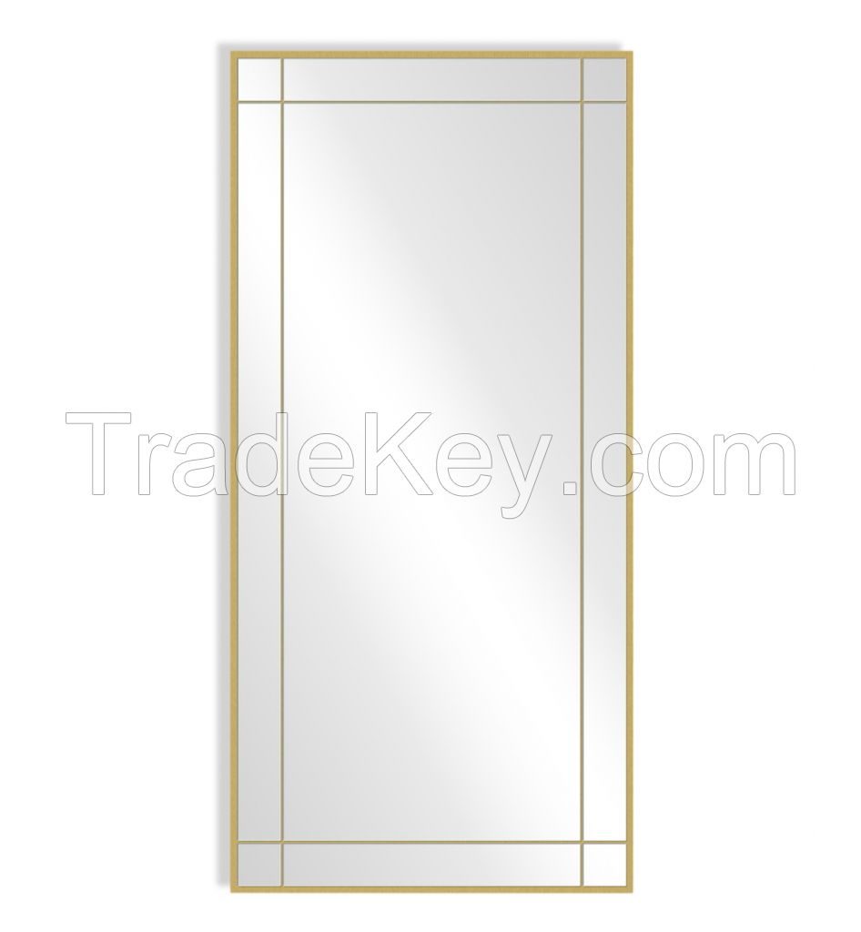 Full length standing lean dressing mirrors