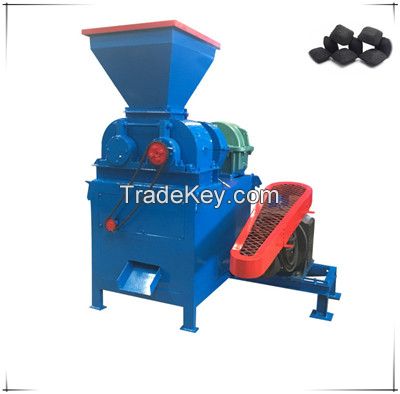 Charcoal coal dust roller briquette machine from China factory Berno Manufacturer