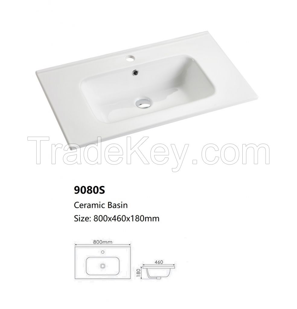 9080S thin edge basin classical design