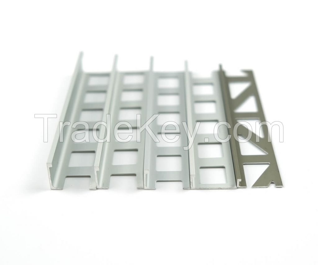 Aluminum square tile trim