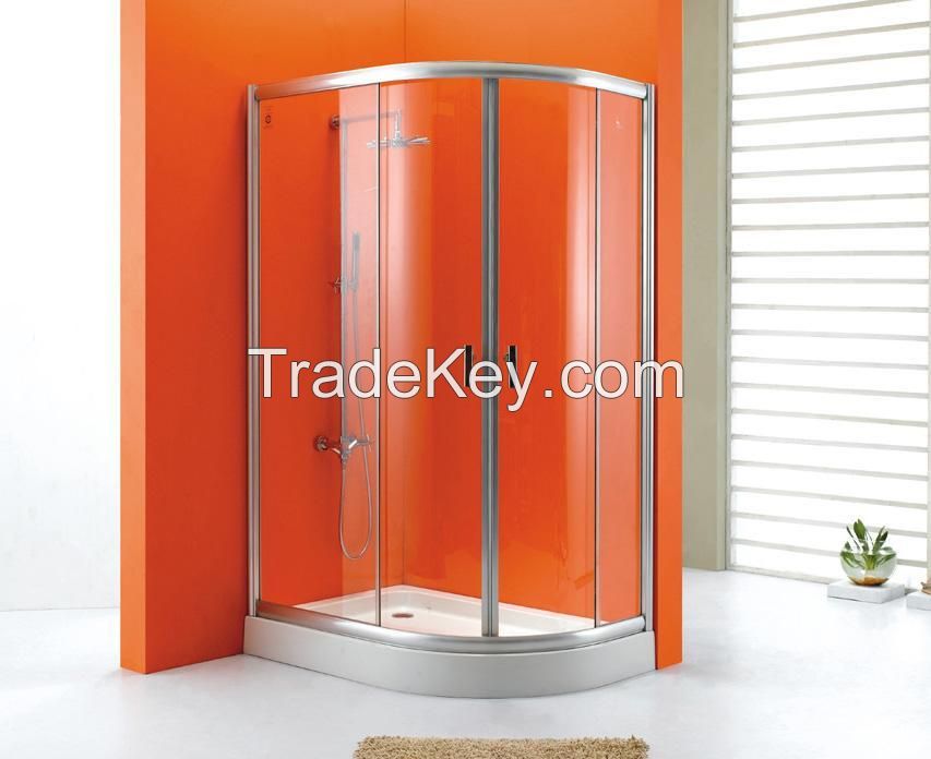 8-19mm Shower Wall Tempered Glass Panels for Shower Enclosure