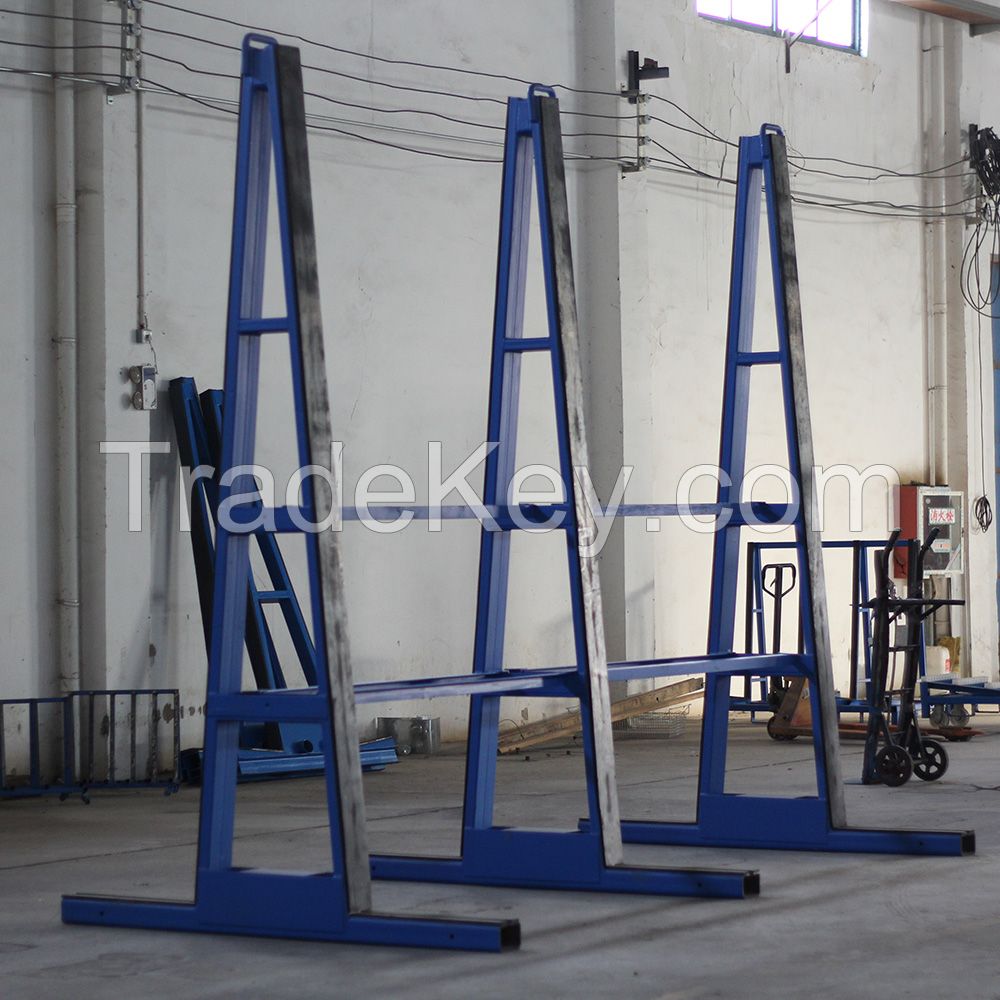 a/L Frame Trolley for Glass Transfer and Storage Racks