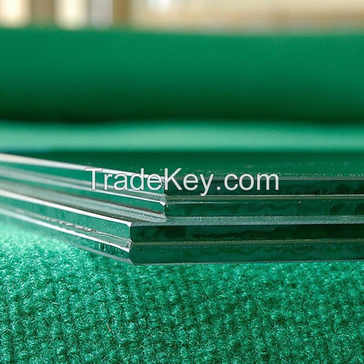 6.38mm~40.28 Mm Tinted, Color Coated Laminated Glass Buliding Glass