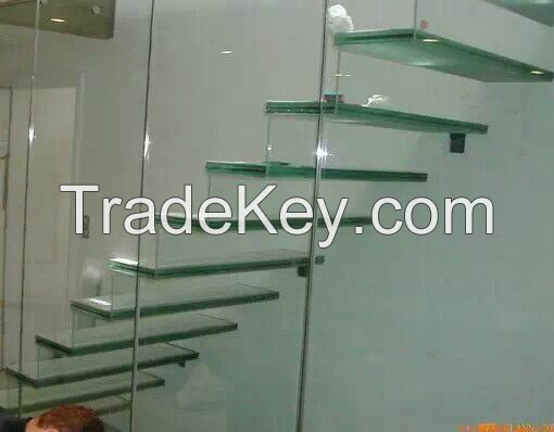 Modern Sliding Partition Wall Using Laminated 12.38mm Glass