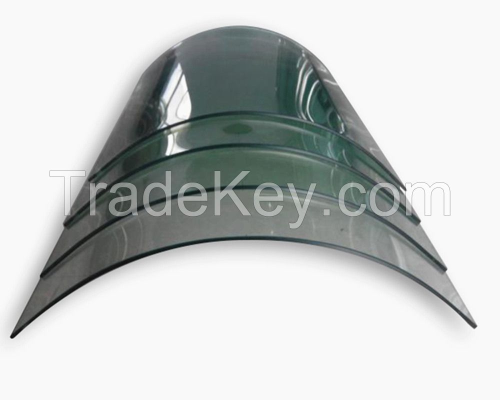 Flat or Curved Tempered Laminated Glass for Railings /Fences