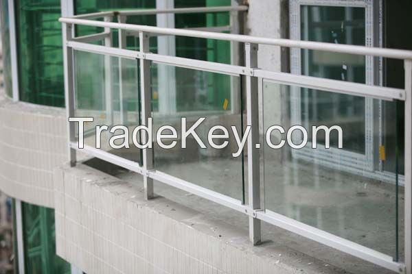 Clear Toughened Tempered Laminated Shower Screen Door/Railing Glass/Fence Pool Fencing/Staircase Partition Price 6-19mm Glass