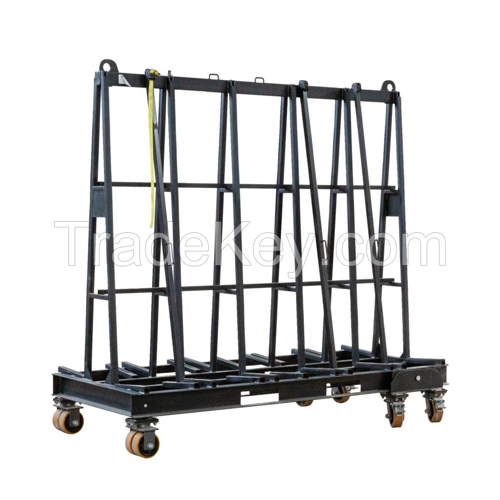 Glass Transfer Shelf Racks for Processed Glass