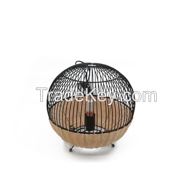 Hot sale handmade rattan metal Bamboo Pendant Wicker Light Shades Lampshades Lamp Shade hotel home decor 