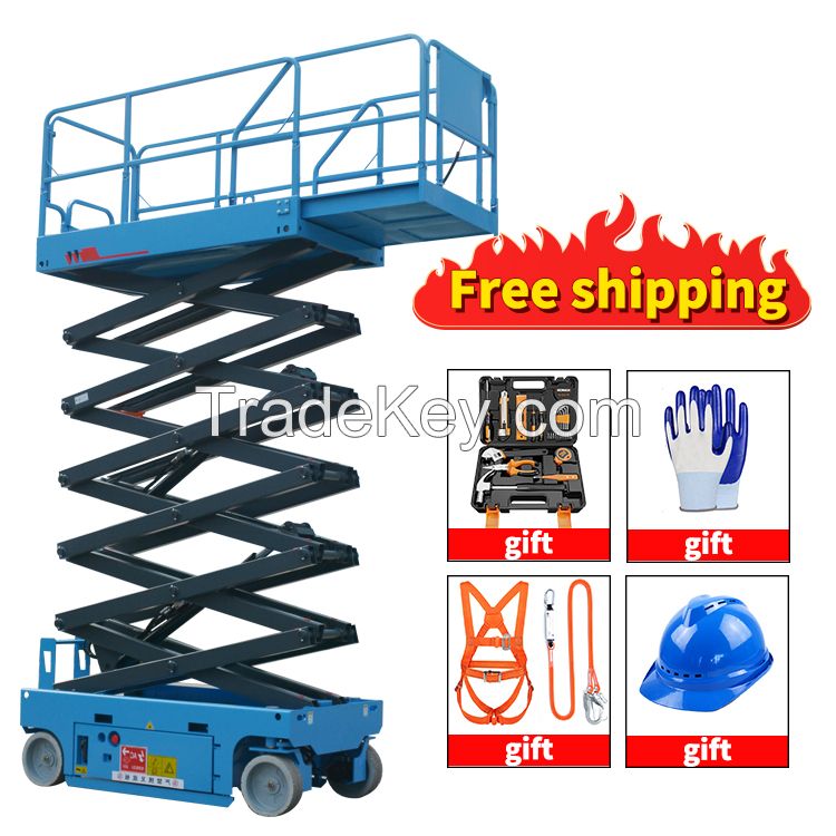 Hydraulic Aerial Working Platform Electric Scissor Lift