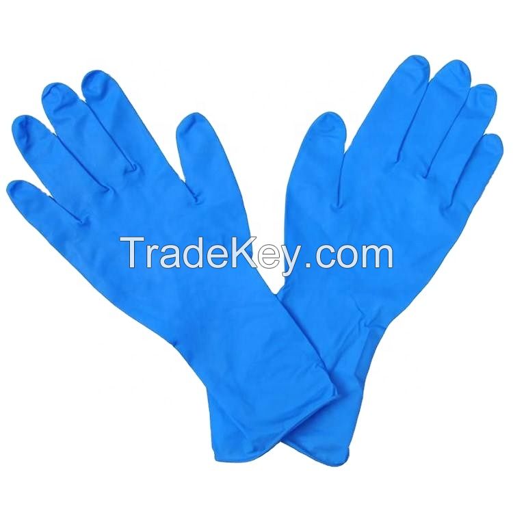 nitrile blue glove