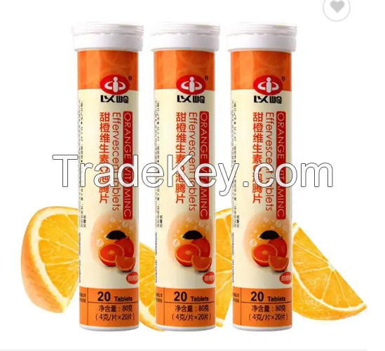 Green and healthy vitamin c 1000 Custom collagen drink effervescent tablets drink vitamin c powder