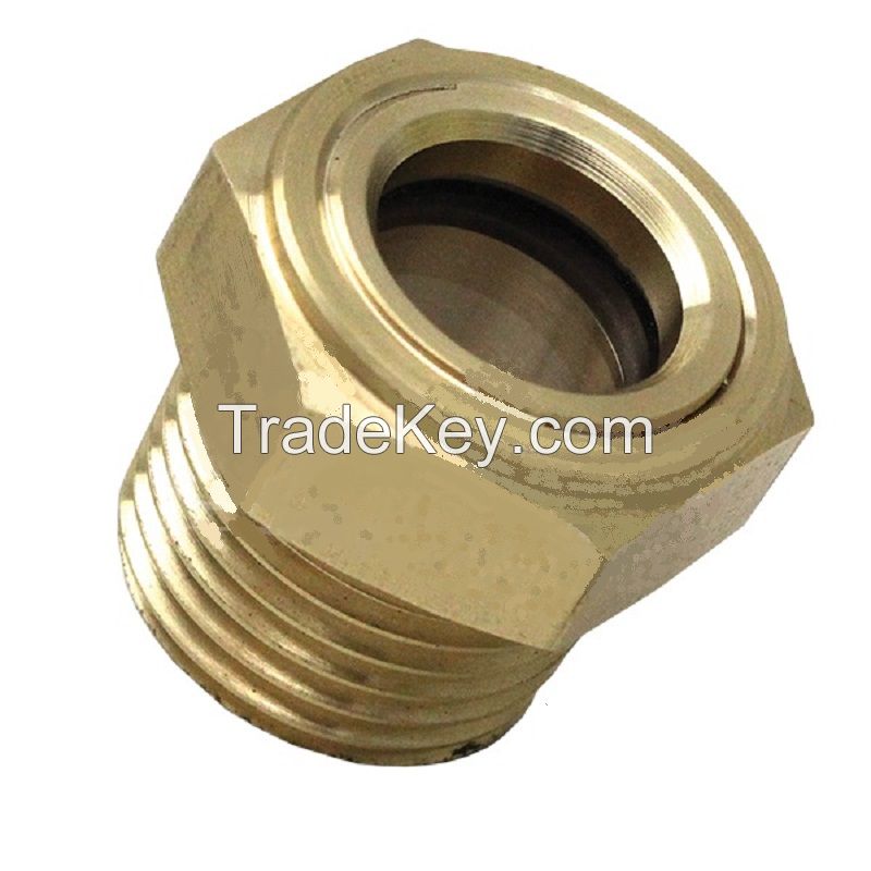 Brass Oil Sight Glass