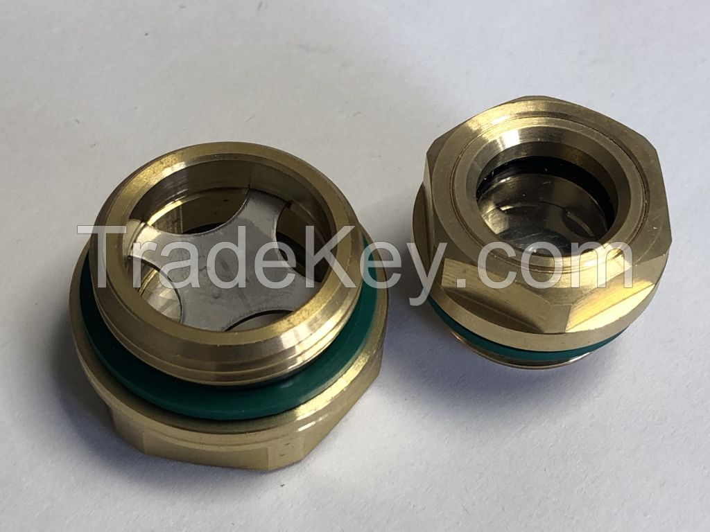 Brass Oil Sight Glass