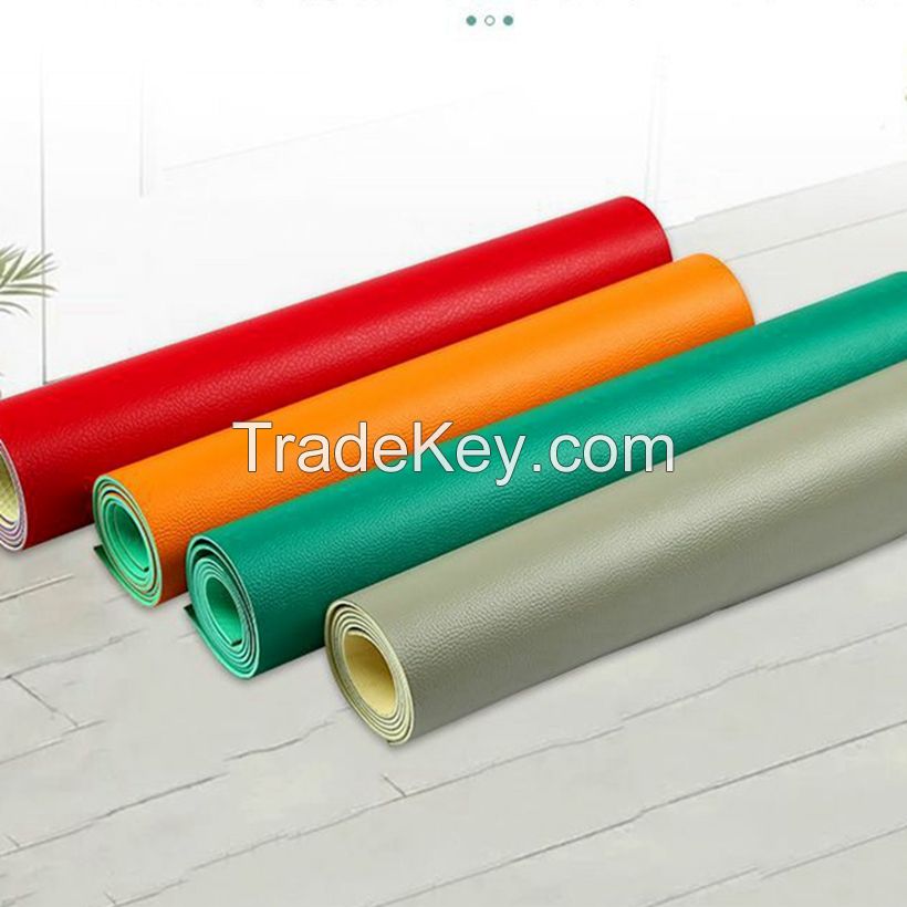 PVC Vinyl Flooring Rolls with Wear-Resistant, Anti-Slip, Waterproof, Fire-Proof; for Sports, Office, School, Commercial, Kinderarten, Shop