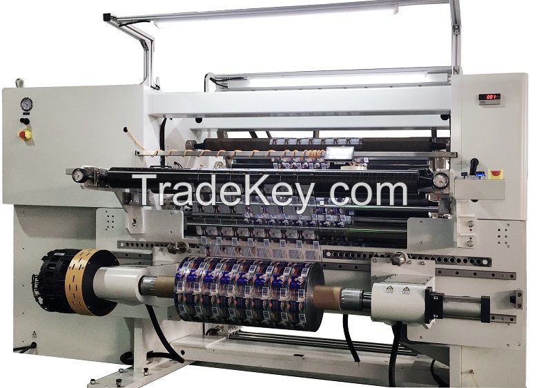 Adhesive Label slitter and rewinder machine