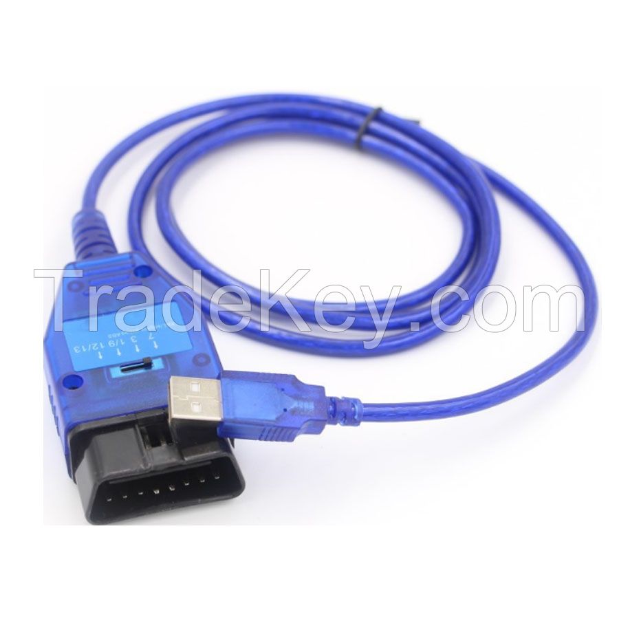 Auto Car Obd2 Diagnostic Cable For VAG For Fiat KKL USB Interface Car Ecu Scan Tool 4 Way Switch