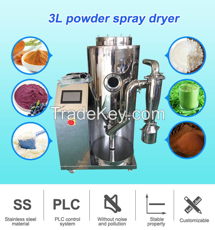 instant coffee production line goat milk powder egg powder spray drying equipment powder making machine