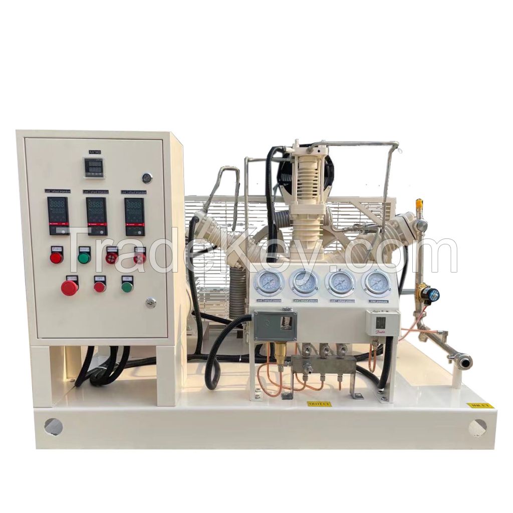 Oil Free Booster Diaphragm Compressor Oxygen Compressor For Cylinder Filling