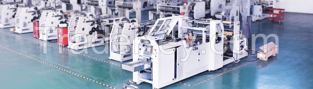 Automatic With Flat Handle Inline Shopping Paper Bag Machine