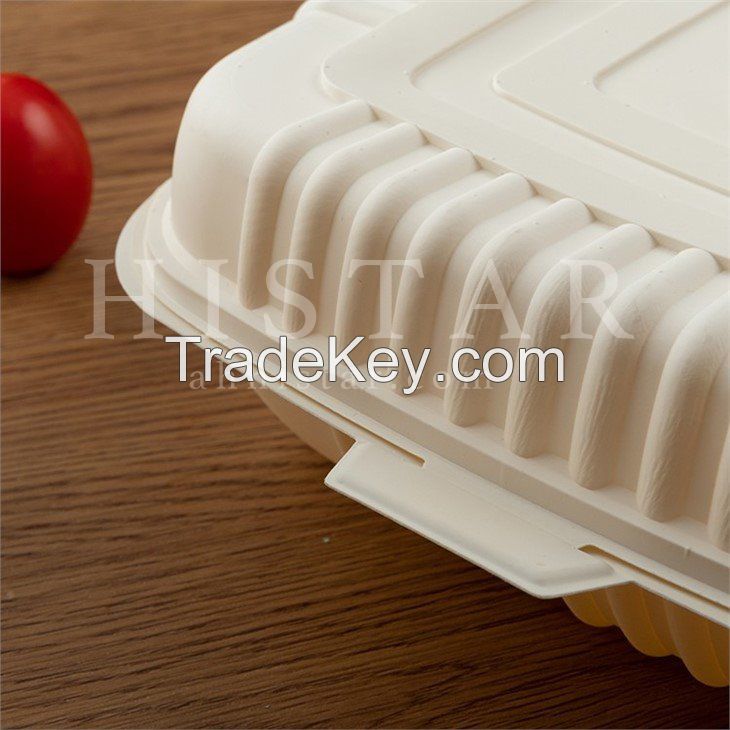 Wholesale disposable lunch boxes biodegradable lunch boxes compostable food packaging boxes