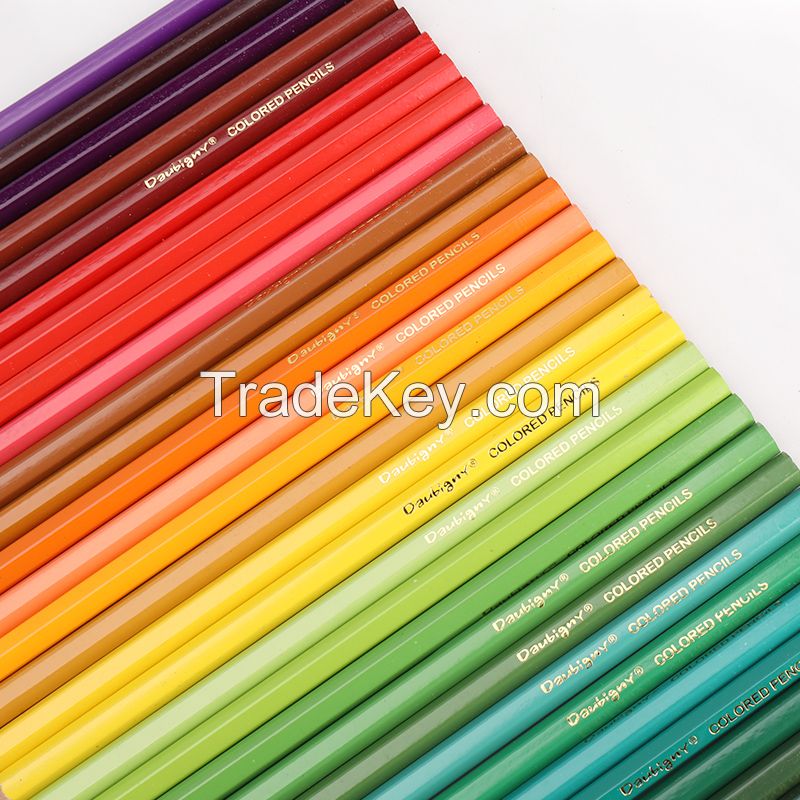  wholesale Oily color pencil Wooden Colour Pencils For Kids, 36 48 72 colored pencils with Paper Box