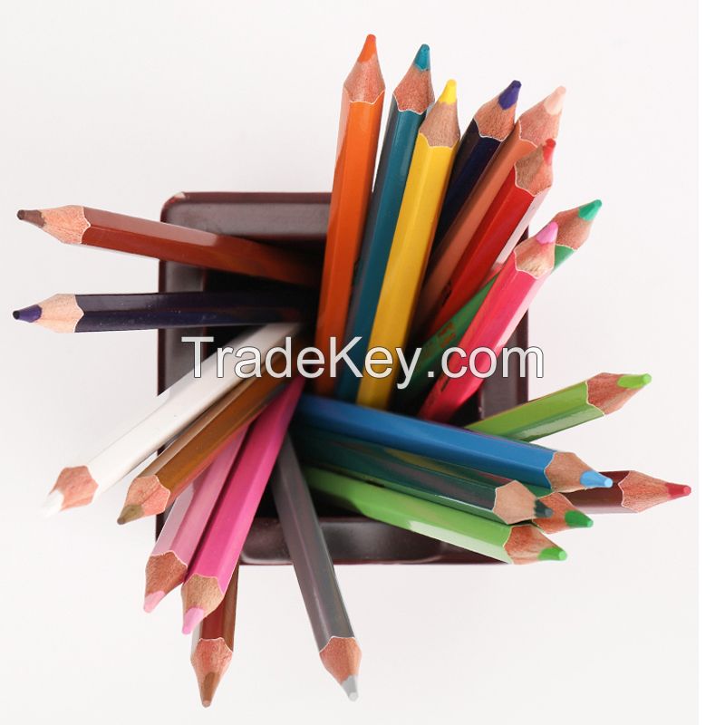  wholesale Oily color pencil Wooden Colour Pencils For Kids, 36 48 72 colored pencils with Paper Box