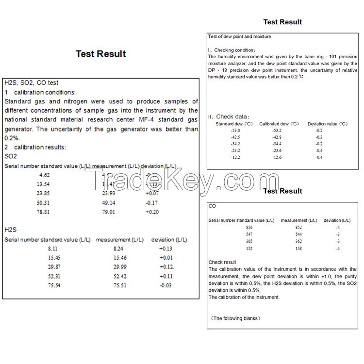 High Accurate Sf6 Dew Point Trace Moisture Detector SF6 Comprehensive Tester Price