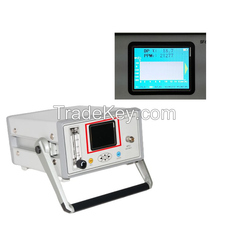 High Accurate Sf6 Dew Point Trace Moisture Detector SF6 Comprehensive Tester Price