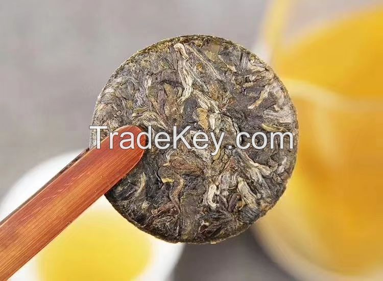 Private label 8g Mini Yunnan Authentic Big Leave PuErh tea cake