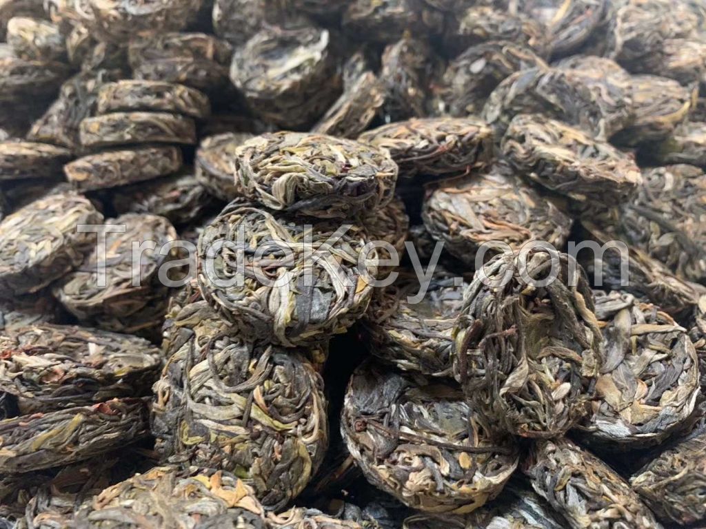 Private label 8g Mini Yunnan Authentic Big Leave PuErh tea cake