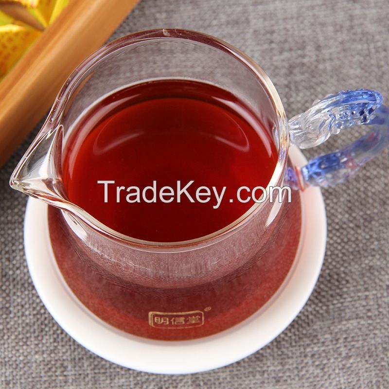 Factory Supply Bulk 5g  Mini Shu Puer Yunnan Sticky Rice Weight Loss Ripe Puerh Biscuit Tea