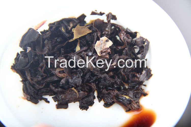 Wholesale Bulk 5g Rose Blended with Yunnan Shu Puer Slim Ripe Puerh Tuo Cha Anti-aging Herbal Tea