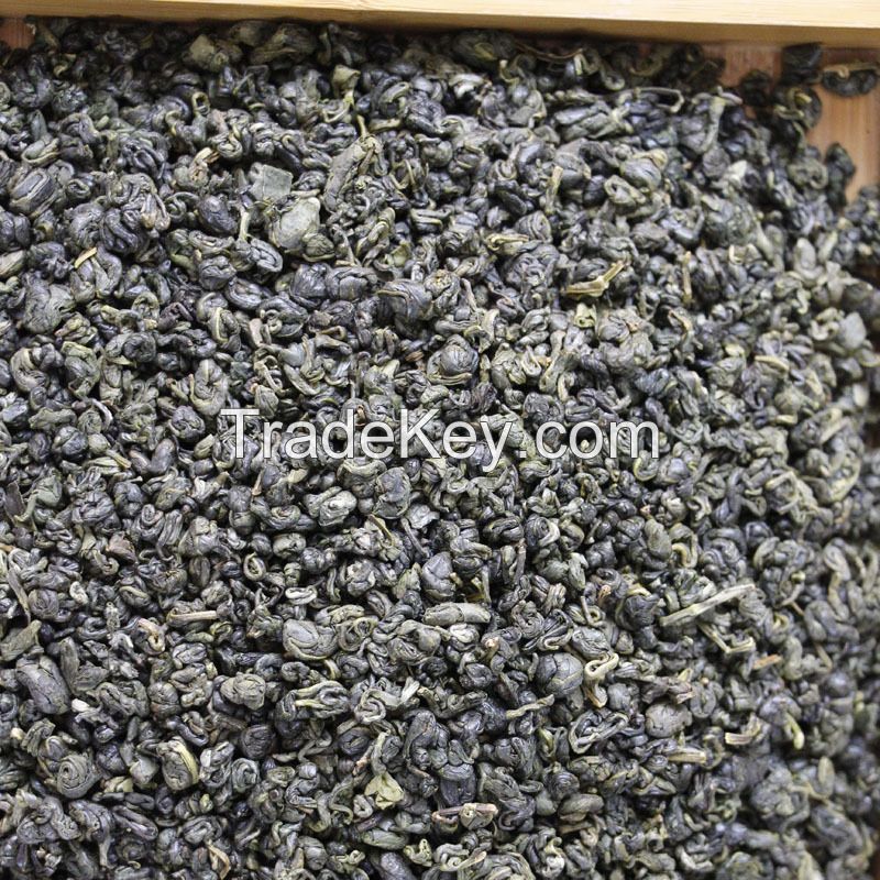 Factory Supply Bulk Health Loose Yunnan Natural Pearl Dew Gunpowder Green Tea in Competitive Price