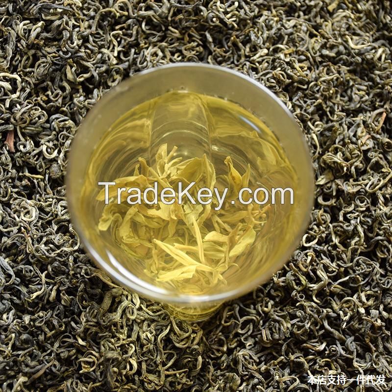 Factory Supply Bulk Chinese Healgh Pre-Qingming Fragrant Loose Leave Yunnan High Mountain Green Tea