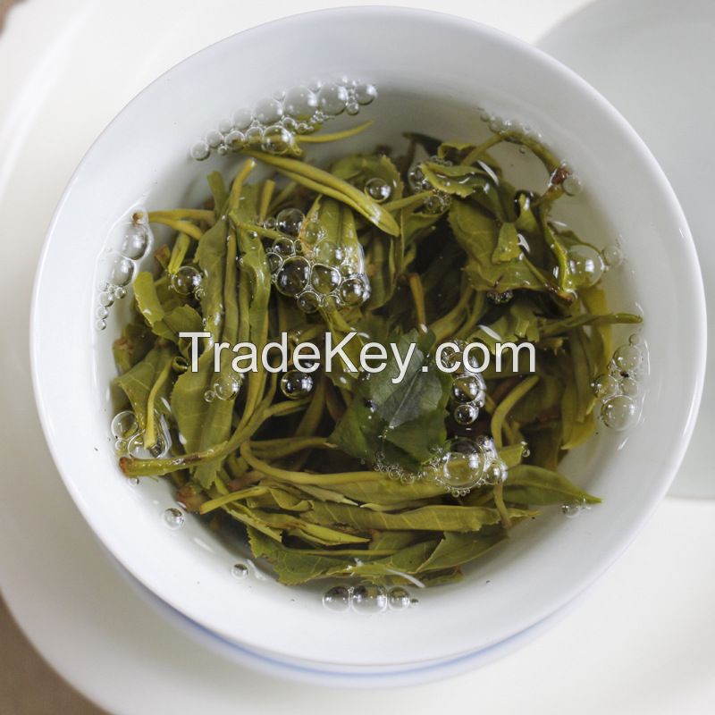 Wholesale Chinese Health Premium Spring Green Needle Yunnan Fragrant Pure Bud Anti-Aging Green Tea