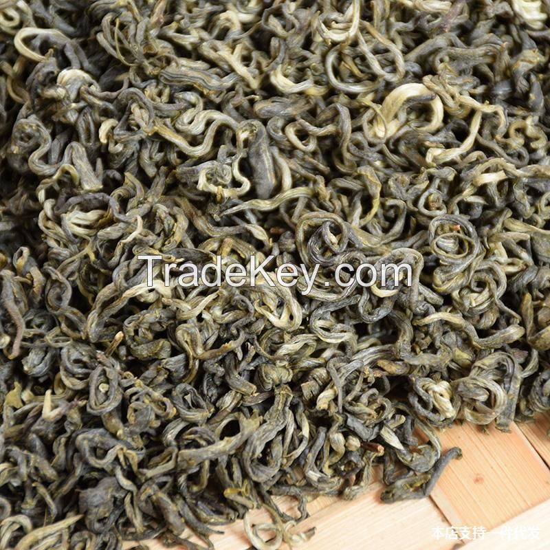 Factory Supply Bulk Chinese Healgh Pre-Qingming Fragrant Loose Leave Yunnan High Mountain Green Tea