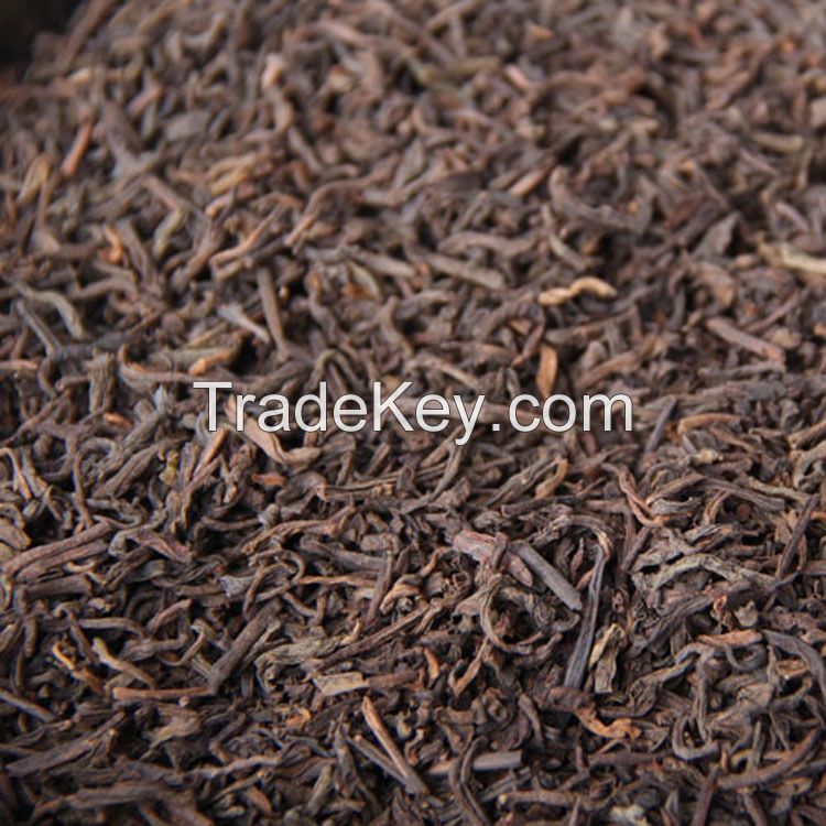 Wholesale Bulk Yunnan Menghai #1 Ripe Puerh Fat Burner Health Skinny Loose Shu Puer Tea