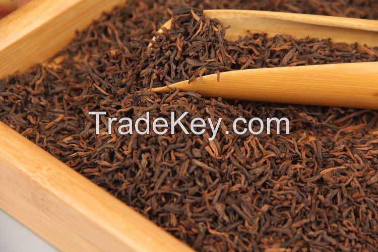 Wholesale Hcx Weight Loss Palace Grade Ripe Puer Jin Zhen Bai Lian Loose Leaf Spring Shu Puer Tea