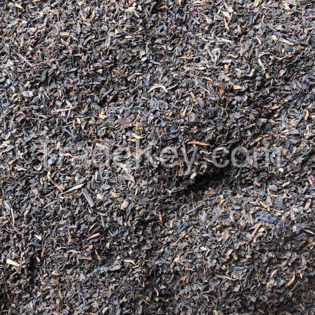 Fatory Supply Bulk Loose Broken Shu Puerh Health Ripe Puer for Restaurant Tea Bag Milk Tea Hotel Iced Tea and Tea Bag