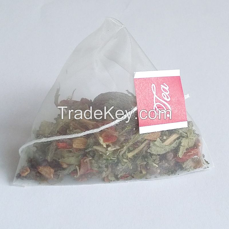 Customized Label 14days Healthy Herbal Skinny slimming Weight Lost Tea in Pyramid Tea Bag