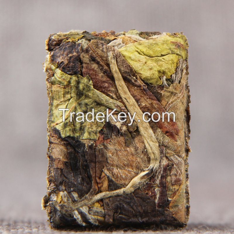 Factory Supply 5g*4/Bundle Compressed Yunnan Nectrar Fragrant Aged Portable White Tea