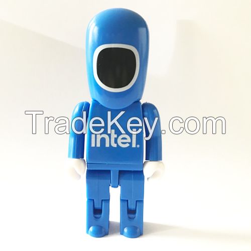 New Intel Gift Robot Usb Flash Drive