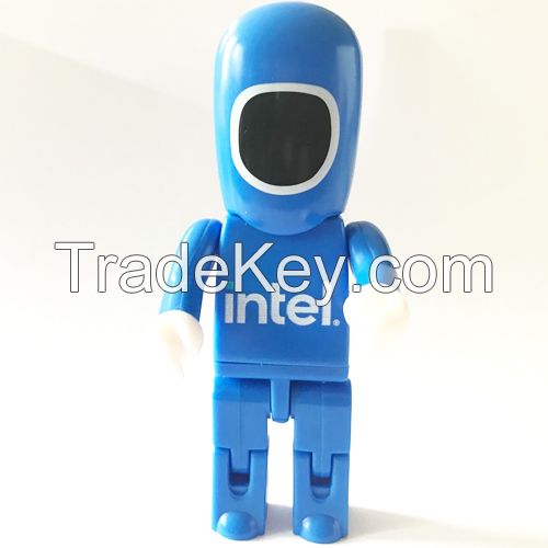 New Intel Gift Robot Usb Flash Drive