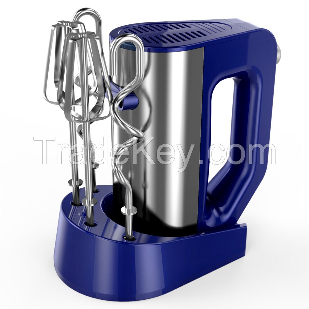 Popular 150W 5 Speeds Stainless steel hand mixer egg beater