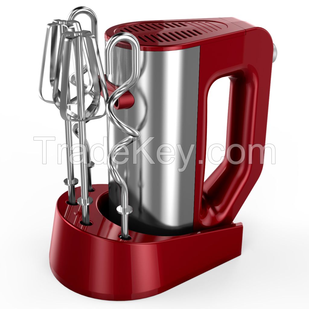 Popular 150W 5 Speeds Stainless steel hand mixer egg beater