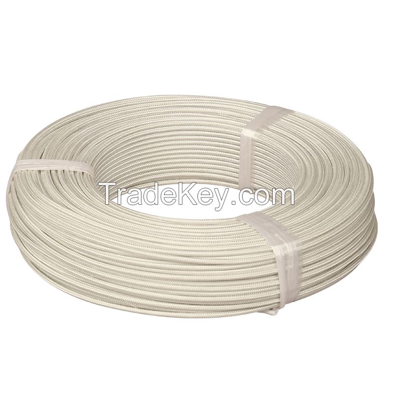 0.5- 25 Square Mica Wire Glass Fiber Braid Mica Tape Wrap Silicon Resin GN500 Fire-resistant Wire 500C CE